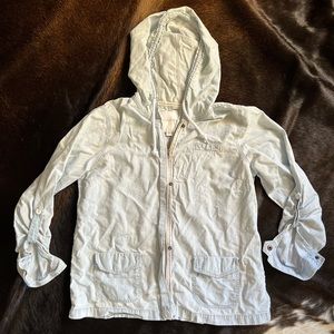 Maurices - light weight cotton jacket, 3/4 sleeve, sz XL